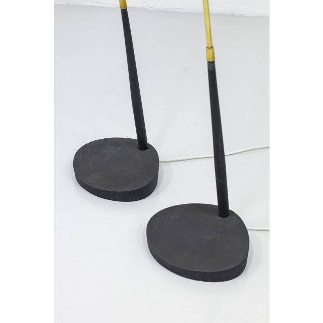 Metal Floor Lamps by Asea Belysning, Set of 2 For Sale - Image 7 of 13