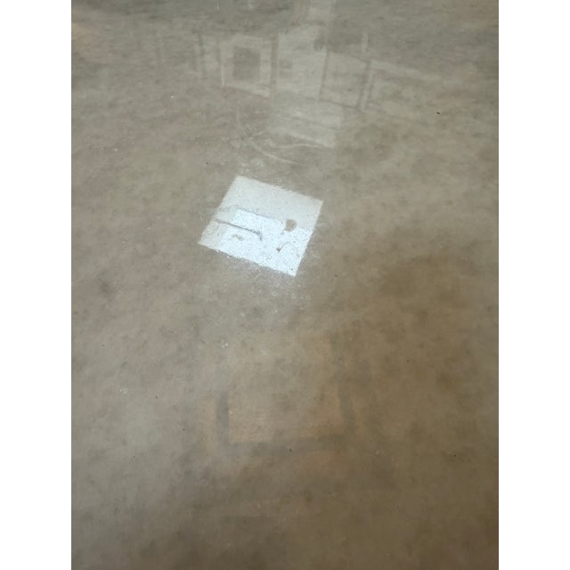 Metal Oly Studio Luca Dining Table, Riverbed Rustic Resin For Sale - Image 7 of 12