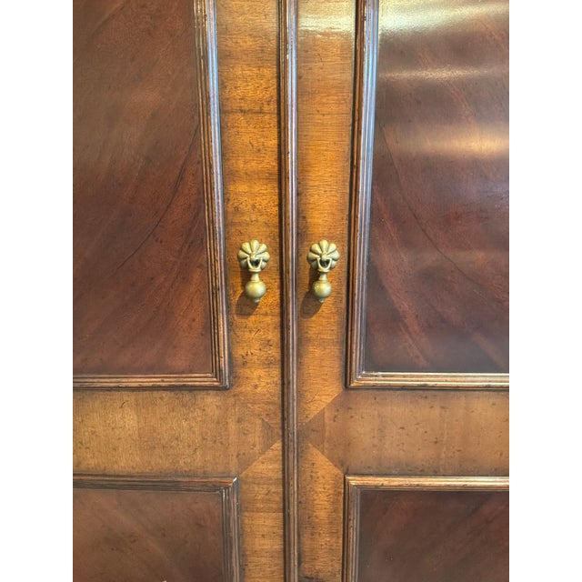 Jonathan Charles Jonathan Charles Gentleman's Armoire For Sale - Image 4 of 14