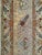 Vintage Persian Tabriz Rug, Finely Hand-Knotted Wool & Silk, Floral Pattern, Ivory & Blue, 7x10 For Sale - Image 10 of 12