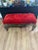 1960s Baroque Style Metal Cushioned Bench For Sale - Image 10 of 12