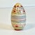 Rustic European 1950s Vintage Russian Boho Chic Small Hand Carved Wooden Egg For Sale - Image 3 of 9
