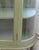 American Antique 1900’s Green Display Cabinet For Sale - Image 3 of 11