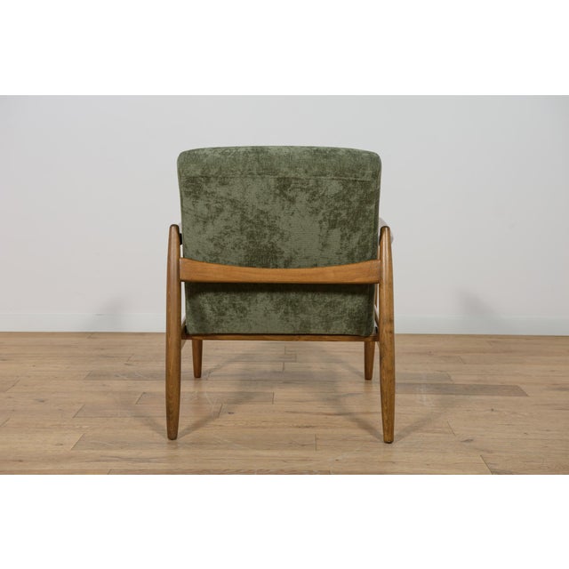 Mid-Century Modern GFM-64 Armchair by Edmund Homa for Gościcińskie Furniture Factory, 1960s For Sale - Image 6 of 17