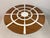 Vintage Red and White Marble Dining Table, 1970s For Sale - Image 9 of 16