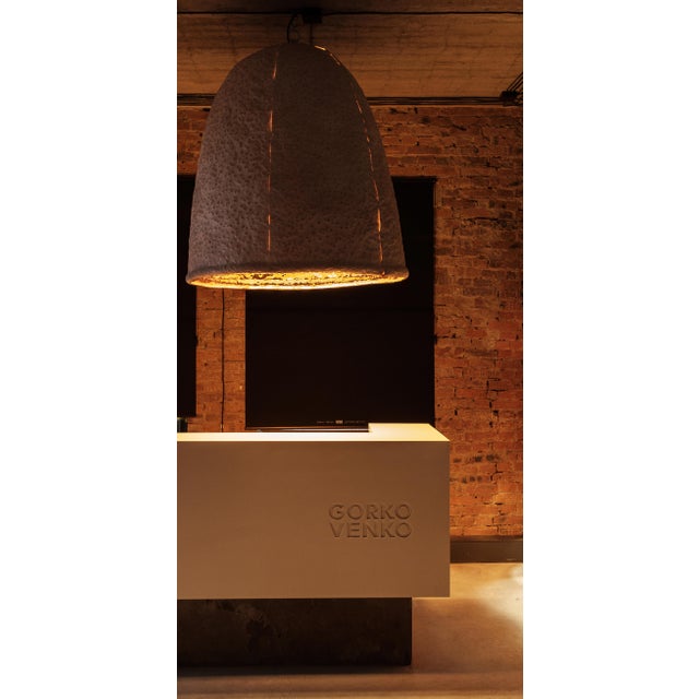 "Shell" Lamp Shade by Grigorii Gorkovenko For Sale - Image 4 of 12