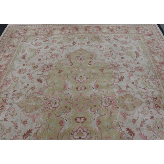 Keivan Woven Arts Large Vintage Indian Amritsar Rug For Sale - Image 10 of 16