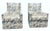 Contemporary Pair of Ethan Allen Custom Floral Swivel Rocker Lounge Chairs in Contemporary Watercolor Upholstery For Sale - Image 3 of 9