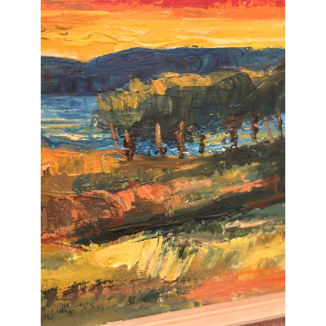 Kurt Lundberg, Landscape (Sörmlands Nalar Räven), 1950s, Oil on Canvas, Framed For Sale - Image 4 of 18