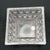 Tiffany & Co. Woven Basket Weave Square Crystal 4” Dish / Trinket (New Without Box) Vintage 1990s For Sale - Image 9 of 17