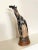 Tribal Tribal Wood Carved Giraffe Tabletop Figurine For Sale - Image 3 of 9
