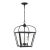 Traditional Chapman & Myers By Visual Comfort Studio Charleston 4-Light Small Pendant in Midnight Black For Sale - Image 3 of 3