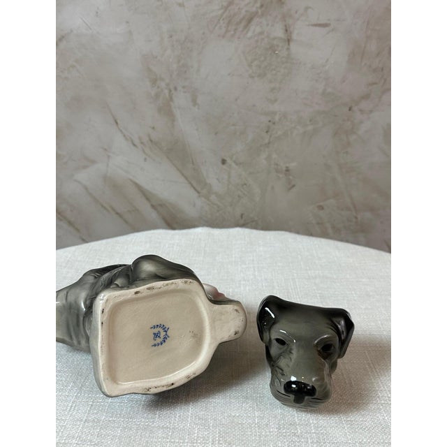 Porcelain Dog Teapot, 1950s For Sale - Image 9 of 10