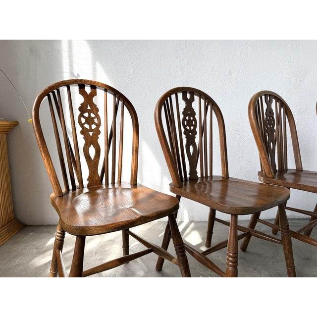 Windsor Chairs, 1890s, Set of 4 For Sale - Image 3 of 18