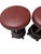 1920s Vintage Art Deco Amsterdamse School Stools with Leather Tops, 1920s, Set of 6 For Sale - Image 5 of 14