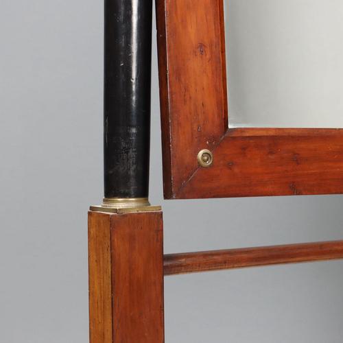 Empire Walnut Psyche For Sale - Image 5 of 8