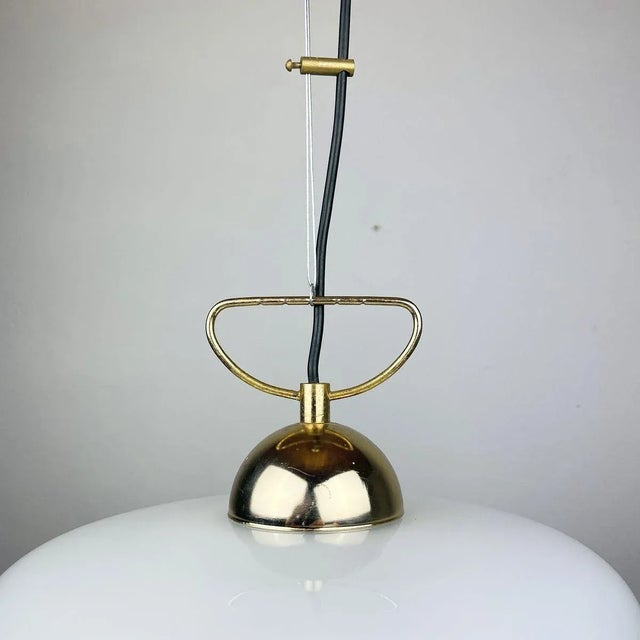 Vintage Italian Murano Glass Ceiling Lamp, 1970s For Sale - Image 10 of 14