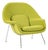 Early Restored Mid Century Green Womb Lounge Chair by Saarinen for Knoll, Multiples/Custom Available For Sale