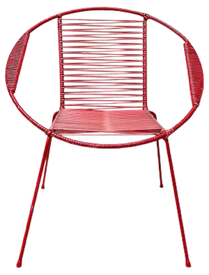 Set of Italian Iron and Plastic Childrens Chairs, 1950s