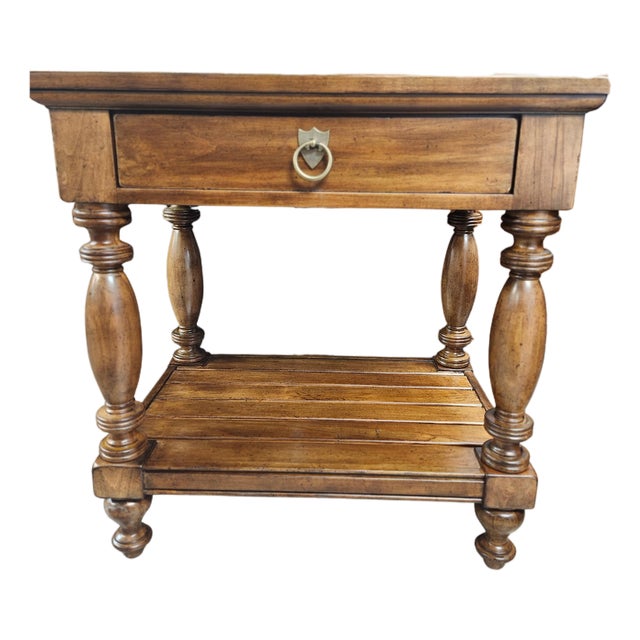 Attributed to Kincaid Bridgetown Warren Heritage Maple Bedside Table 487-421 For Sale