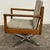 Arden Riddle 1971 Arden Riddle Oak Swivel Rocking Office Chair Mid Century Modern For Sale - Image 4 of 12