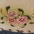 1960s Hand Painted Floral Gilded Wood Magazine Rack Vintage Speckled Finish Handle 26" H 14" W For Sale - Image 5 of 16