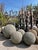Modern Stone Garden Sphere X-Large For Sale - Image 3 of 5
