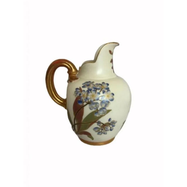 Antique Royal Worcester Jug, 1920 For Sale - Image 3 of 5