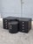 Chest of Drawers with Black Leather Stool by Guido Faleschini for I4 Mariani, 1970, Set of 3 For Sale - Image 12 of 12