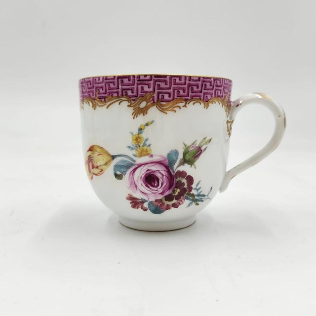 German Tea Service from Meissen, 1910, Set of 4 For Sale - Image 3 of 11