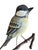 Austrian folk-art carved wooden bird — 4.5" x 4.5" x 2", vintage from the 1930s. Charming Alpine folk art for a shelf,...