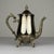 Beautiful vintage metal coffee or tea set. Made in Italy in the 1980s. Very good vintage condition. Dimensions: Width: 22...