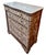 Exceptional Antique Late 19th Century Mother-of-Pearl Inlaid Highboy Dresser For Sale - Image 4 of 9
