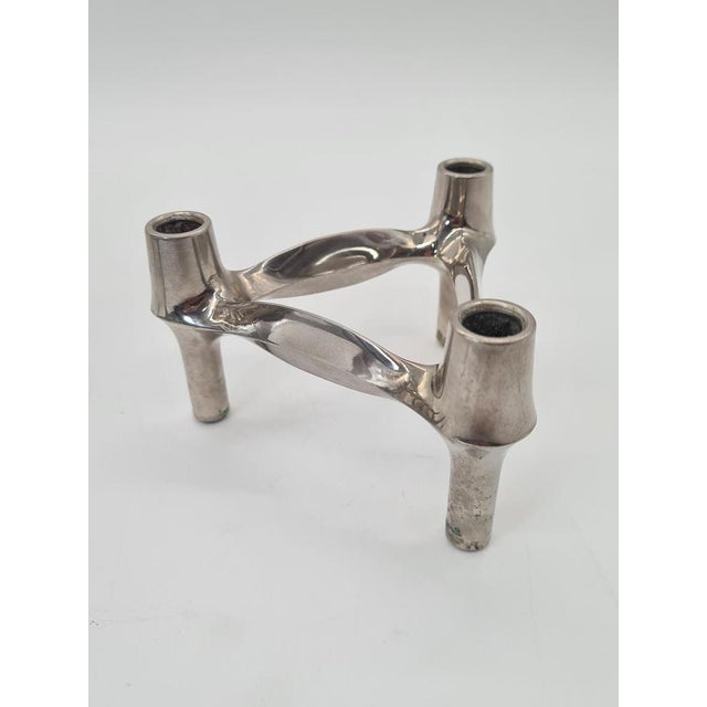 Space Age Modular Candleholders by Nagel Stoff, 1970s, Set of 7 For Sale - Image 4 of 9
