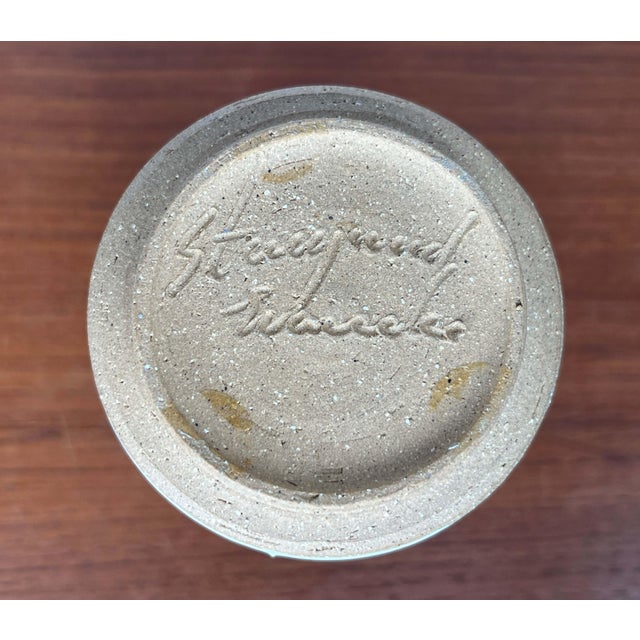 Mid-Century Modern Danish Studio Pottery Vase from Stougaard Keramik, 1960s For Sale - Image 13 of 14