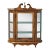 Melinda Wall Curio, Medium Brown For Sale