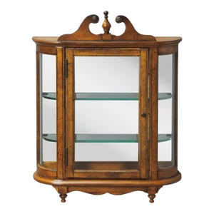 Melinda Wall Curio, Medium Brown