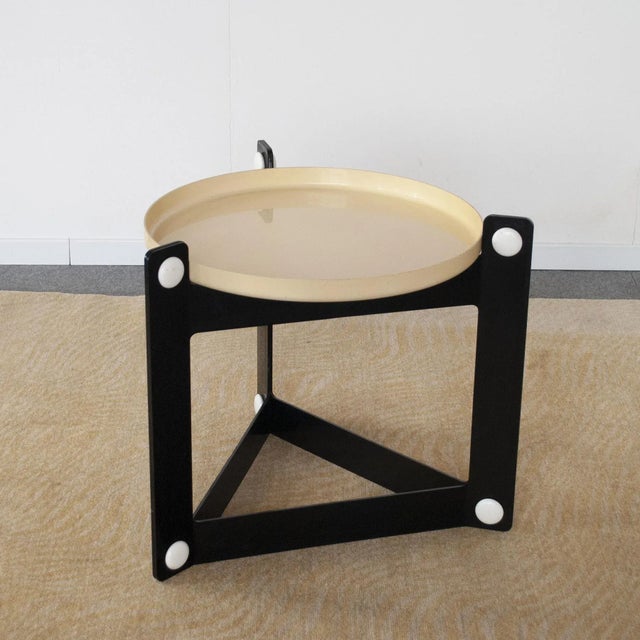 Guzzini Space Age Bar Trolley by Luigi Massoni for Guzzini, 1970s For Sale - Image 4 of 9