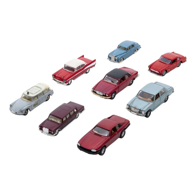 20th Century Miniature Cars, Set of 8 For Sale
