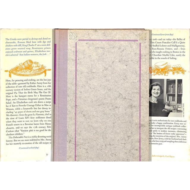 ARESTY, Esther B. [254] pp. Simon and Schuster 1964 Second Printing 9 1/2" x 6 1/4" The joys of the table, from Rome to...