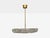 1960s Carl Fagerlund, Pendant Light, Textured Glass, Brass For Sale In New York - Image 6 of 15