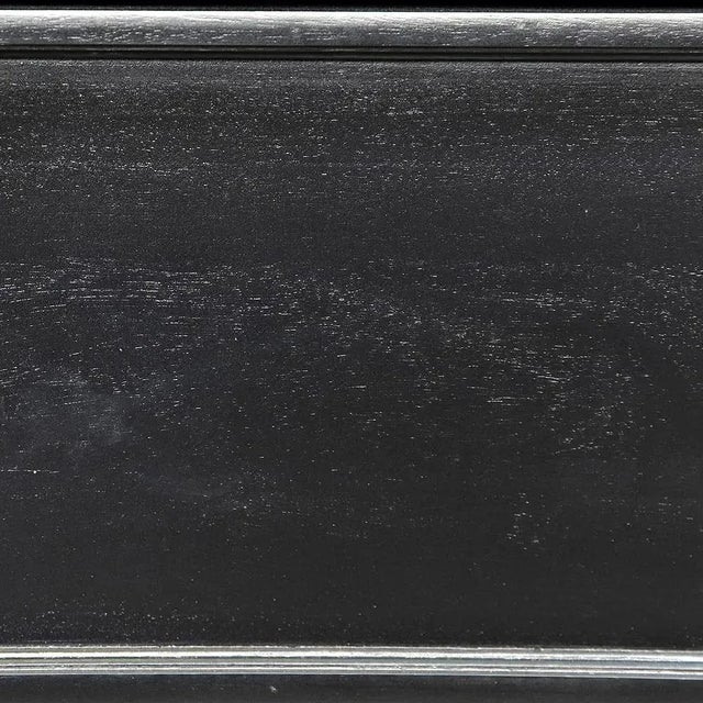 NOIR Hampton Tall Boy, Hand Rubbed Black For Sale - Image 10 of 10