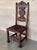 19th Century Set of Four French Carved Walnut Turned Wood Chairs with Claw Feet For Sale - Image 17 of 18