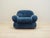 Postmodern Italian Blue Armchair, Italy, 1970s For Sale - Image 3 of 15
