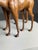 Leather Decorative Statues of Dromedaries, Set of 2 For Sale - Image 12 of 17