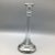 1930's Crystal Candles Holders With Silver Bands - A Pair For Sale - Image 4 of 13