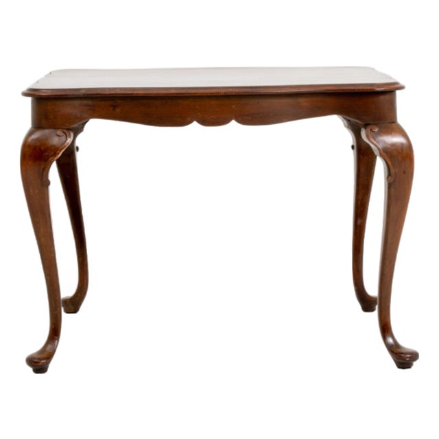 French Louis XV Style Coffee Table, Wooden Frame, 20th Century For Sale