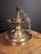 Metal Antique 18th C / Possibly 17th Century Continental Brass 7 Wick Shabbat Oil Lamp Judenstern For Sale - Image 7 of 18