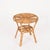 Mid-Century Italian Organic Round Coffee Table in Rattan and Wicker, 1960s For Sale - Image 10 of 14
