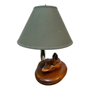Turkey Swamp Duck Decoy Table Lamp